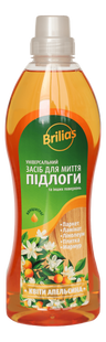 Средство для мытья полов (и других поверхностей) Brilias 1 л Цветы апельсина 10-413 фото